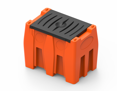 Мобильная АЗС, eмкость для дизельного топлива 600 л., 60 л/мин Центр Емкостей АЗС ЕП 600 л., 60 л/мин, 12 В